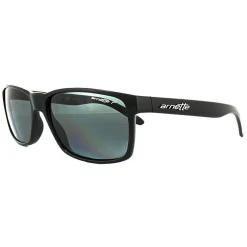 Arnette Polarised|Rectangle^Sunglasses Slickster 4185 41/81 Black Grey Polarized