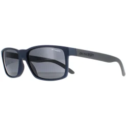 Arnette Rectangle^Sunglasses Slickster 4185 218887 Fuzzy Navy Grey