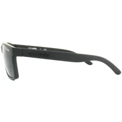 Arnette Rectangle^Sunglasses Slickster 4185 447/87 Black Rubber Grey