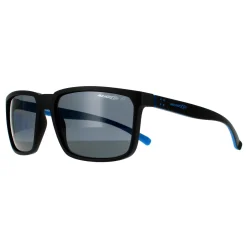 Arnette Polarised^Sunglasses Stripe AN4251 256281 Matte Black Dark Grey Polarize