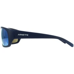 Arnette Polarised^Sunglasses Uka-Uka AN4290 275922 Matte Blue Dark Grey Mirror W