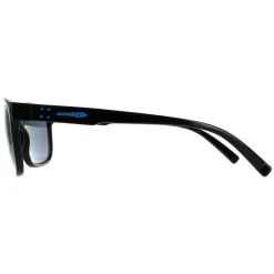 Arnette Polarised|Rectangle^Sunglasses Urca AN4257 41/81 Shiny Black Dark Grey Polarized