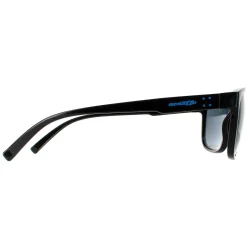 Arnette Polarised|Rectangle^Sunglasses Urca AN4257 41/81 Shiny Black Dark Grey Polarized