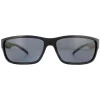 Arnette Polarised|Wrap^Sunglasses Zoro AN4271 41/81 Shiny Black Dark Grey Polarized