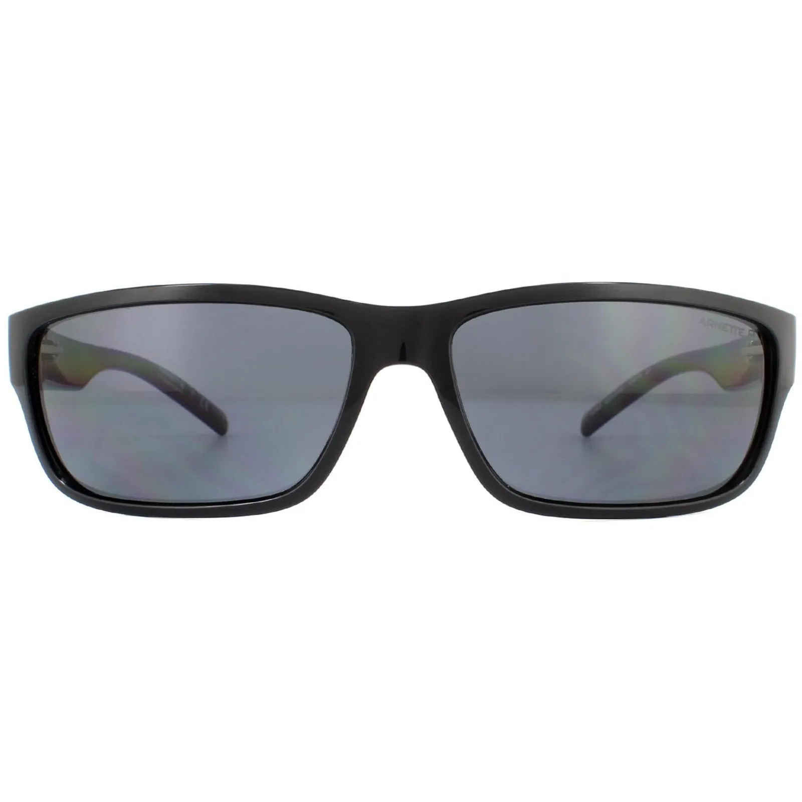 Arnette Polarised|Wrap^Sunglasses Zoro AN4271 41/81 Shiny Black Dark Grey Polarized