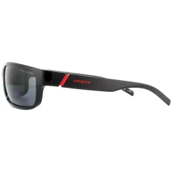 Arnette Polarised|Wrap^Sunglasses Zoro AN4271 41/81 Shiny Black Dark Grey Polarized