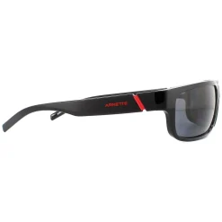 Arnette Polarised|Wrap^Sunglasses Zoro AN4271 41/81 Shiny Black Dark Grey Polarized