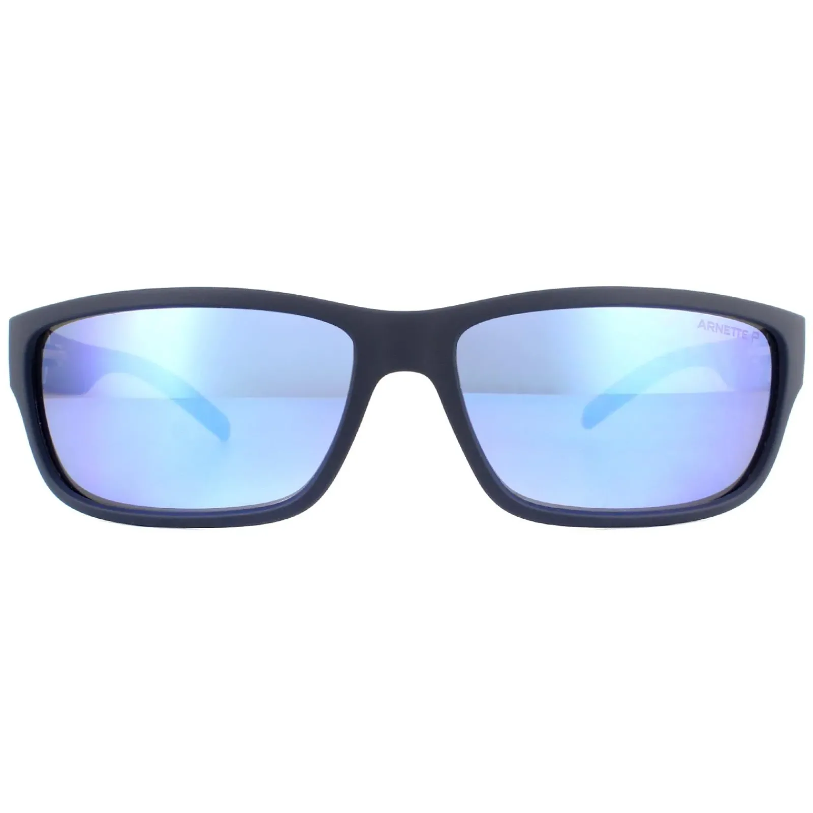 Arnette Polarised|Wrap^Sunglasses Zoro AN4271 258722 Matte Blue Dark Grey Mirror Wate