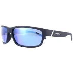 Arnette Polarised|Wrap^Sunglasses Zoro AN4271 258722 Matte Blue Dark Grey Mirror Wate