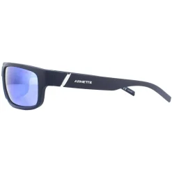 Arnette Polarised|Wrap^Sunglasses Zoro AN4271 258722 Matte Blue Dark Grey Mirror Wate