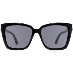 Atum Square^Sunglasses Eden C1 Shiny Black Smoke Grey Gradient