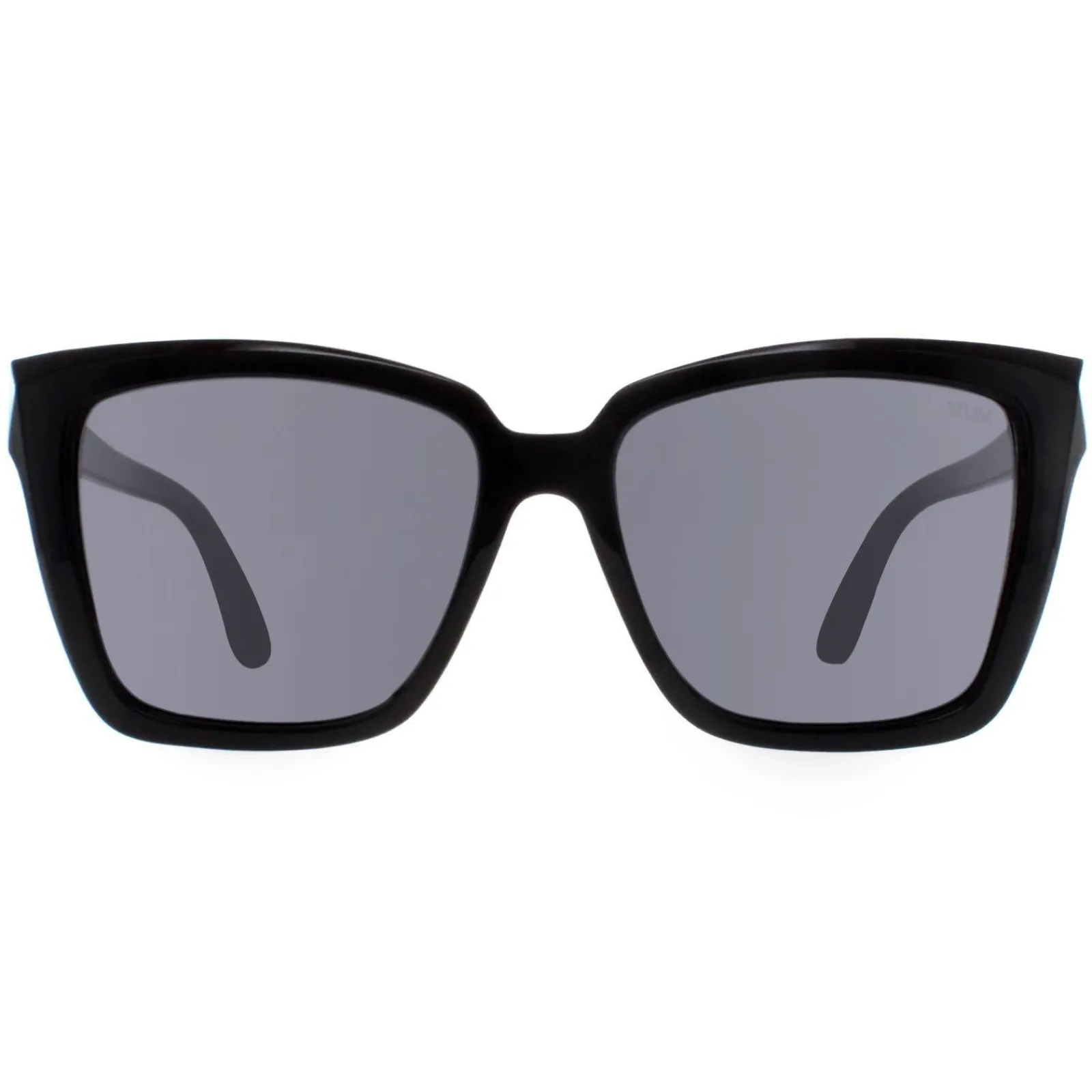 Atum Square^Sunglasses Eden C1 Shiny Black Smoke Grey Gradient