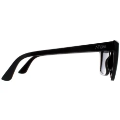 Atum Square^Sunglasses Eden C1 Shiny Black Smoke Grey Gradient