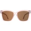 Atum Square^Sunglasses Eden C2 Shiny Transparent Pink Brown Gradient