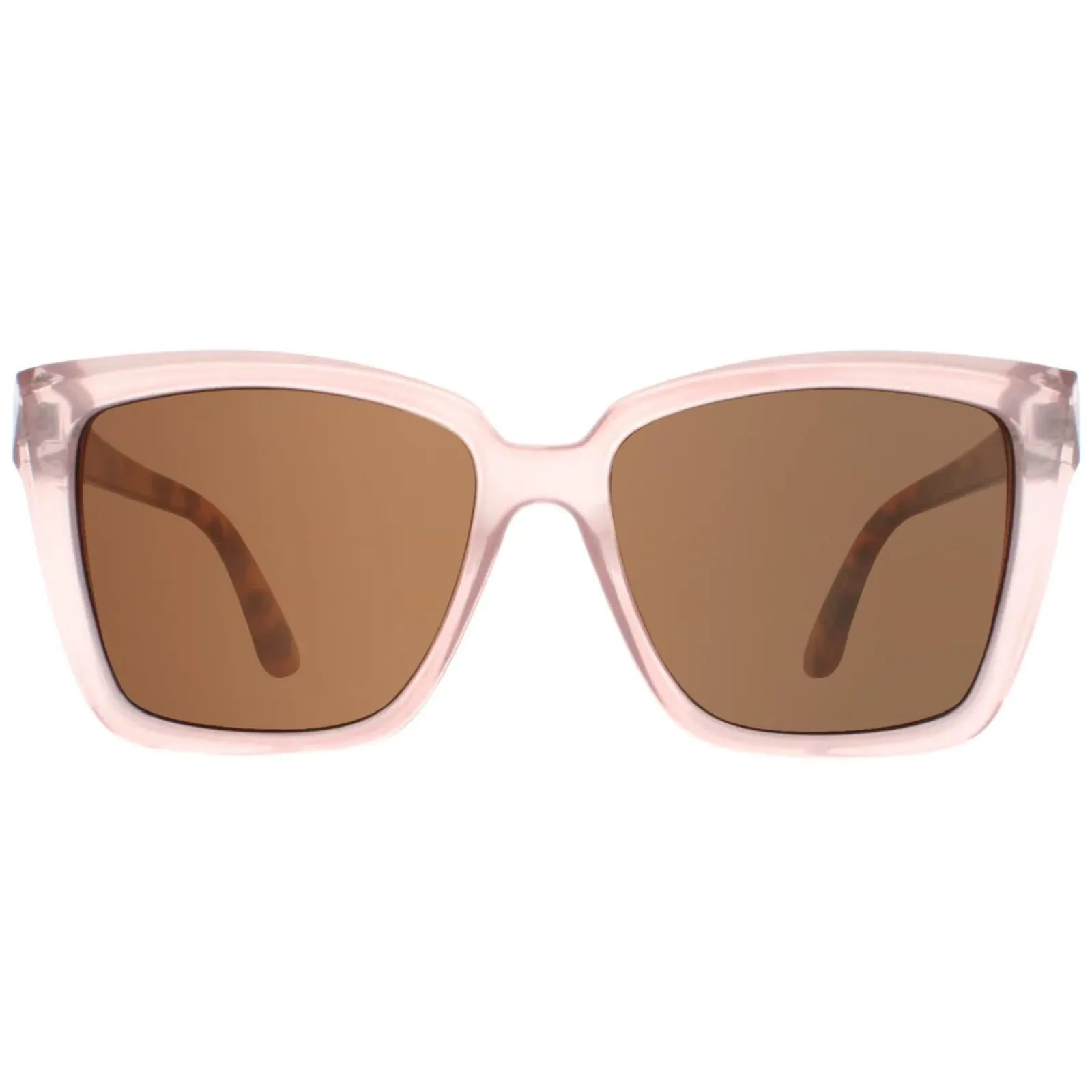 Atum Square^Sunglasses Eden C2 Shiny Transparent Pink Brown Gradient