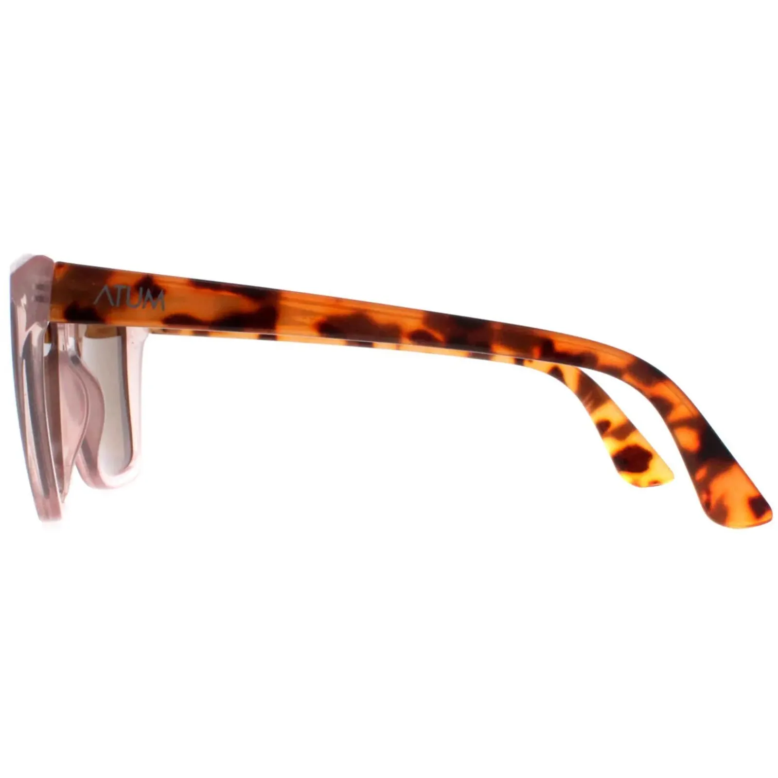 Atum Square^Sunglasses Eden C2 Shiny Transparent Pink Brown Gradient