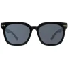 Atum Square|Square^Sunglasses Meraki C1 Shiny Black Smoke Grey