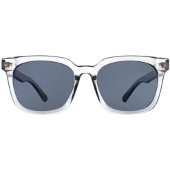 Atum Square|Square^Sunglasses Meraki C2 Shiny Transparent Grey Smoke Grey