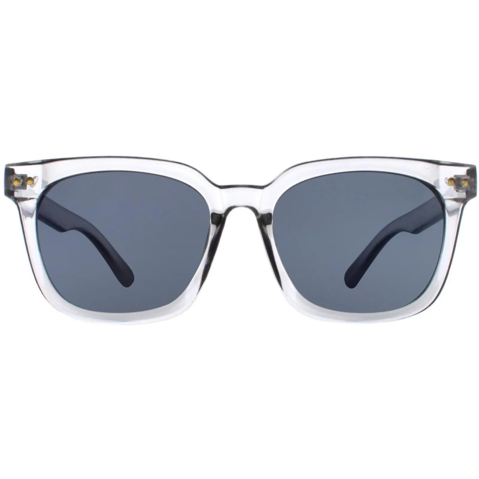 Atum Square|Square^Sunglasses Meraki C2 Shiny Transparent Grey Smoke Grey