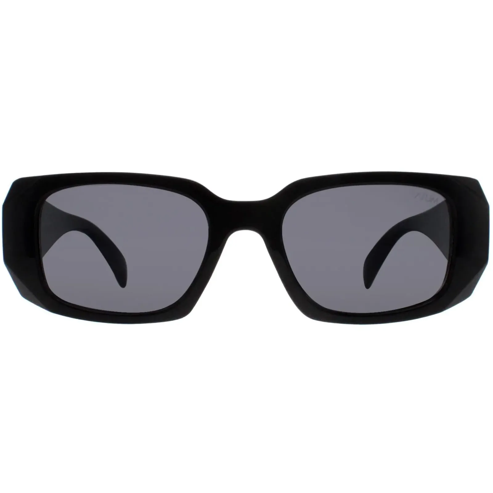 Atum Rectangle^Sunglasses Nyx C1 Shiny Black Smoke Grey