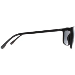 Atum Rectangle^Sunglasses Quill C1 Shiny Black Smoke Grey