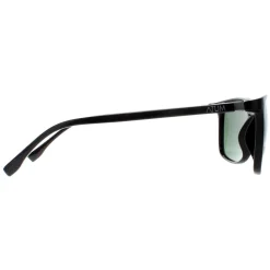 Atum Rectangle^Sunglasses Quill C2 Shiny Black G15 Green