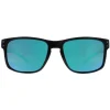 Atum Rectangle^Sunglasses Waterhouse C3 Shiny Black Green Mirror