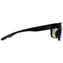 Atum Rectangle^Sunglasses Waterhouse C3 Shiny Black Green Mirror