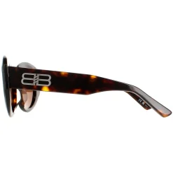 Balenciaga Oval^Sunglasses BB0235S 002 Havana Brown