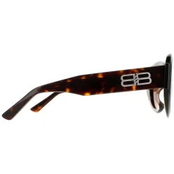 Balenciaga Oval^Sunglasses BB0235S 002 Havana Brown