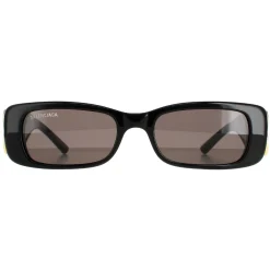 Balenciaga Rectangle^Sunglasses BB0096S 001 Black Grey