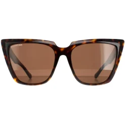 Balenciaga Cat-Eye^Sunglasses BB0046S 002 Havana Brown