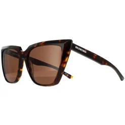 Balenciaga Cat-Eye^Sunglasses BB0046S 002 Havana Brown