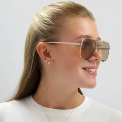 Bally Aviator|Aviator^Sunglasses BY0017-D 28E Rose Gold Pink