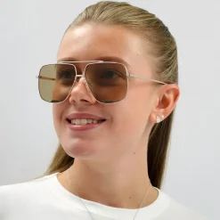 Bally Aviator|Aviator^Sunglasses BY0017-D 28E Rose Gold Pink