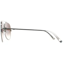 Bally Aviator^Sunglasses BY0024-D 08K Gunmetal Grey Gradient