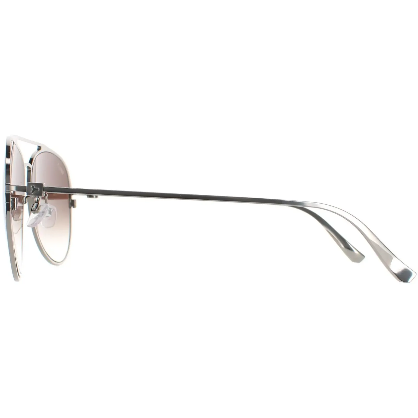 Bally Aviator^Sunglasses BY0024-D 08K Gunmetal Grey Gradient