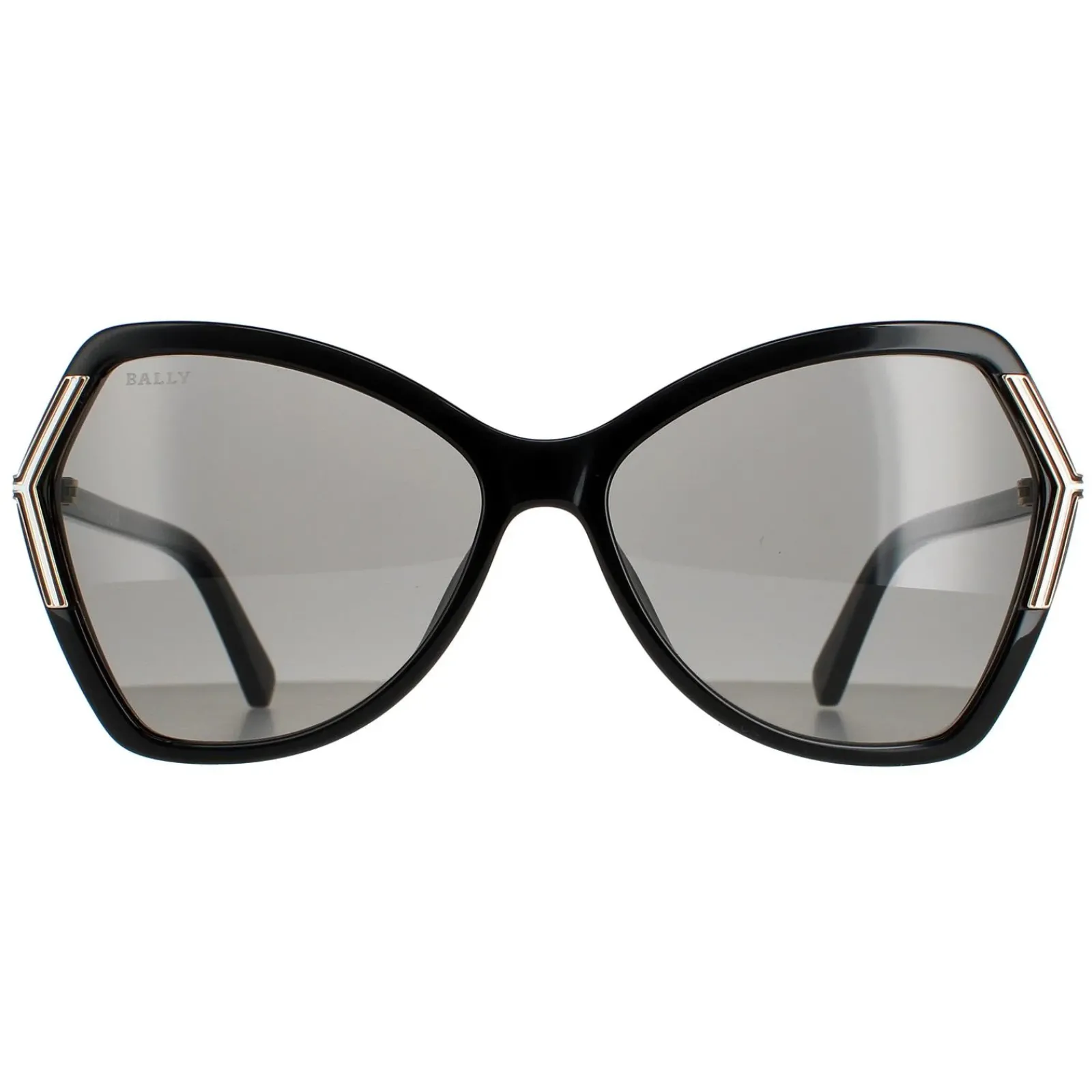 Bally Butterfly^Sunglasses BY0036-H 01A Black Grey