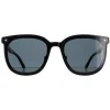 Bally Cat-Eye^Sunglasses BY0044-K 01A Black Grey Mirrored