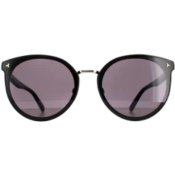 Bally Cat-Eye^Sunglasses BY0043-K 01A Black Blue