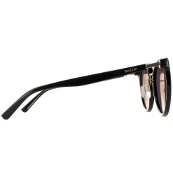 Bally Cat-Eye^Sunglasses BY0043-K 01A Black Blue