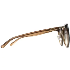 Bally Cat-Eye^Sunglasses BY0043-K 45B Gold Green Gradient