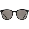 Bally Polarised|Square^Sunglasses BY0047-K 01D Black Brown Polarised