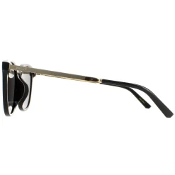Bally Polarised|Square^Sunglasses BY0047-K 01D Black Brown Polarised