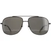 Bally Polarised|Aviator^Sunglasses BY0050-K 02D Black Grey Polarised Mirrored