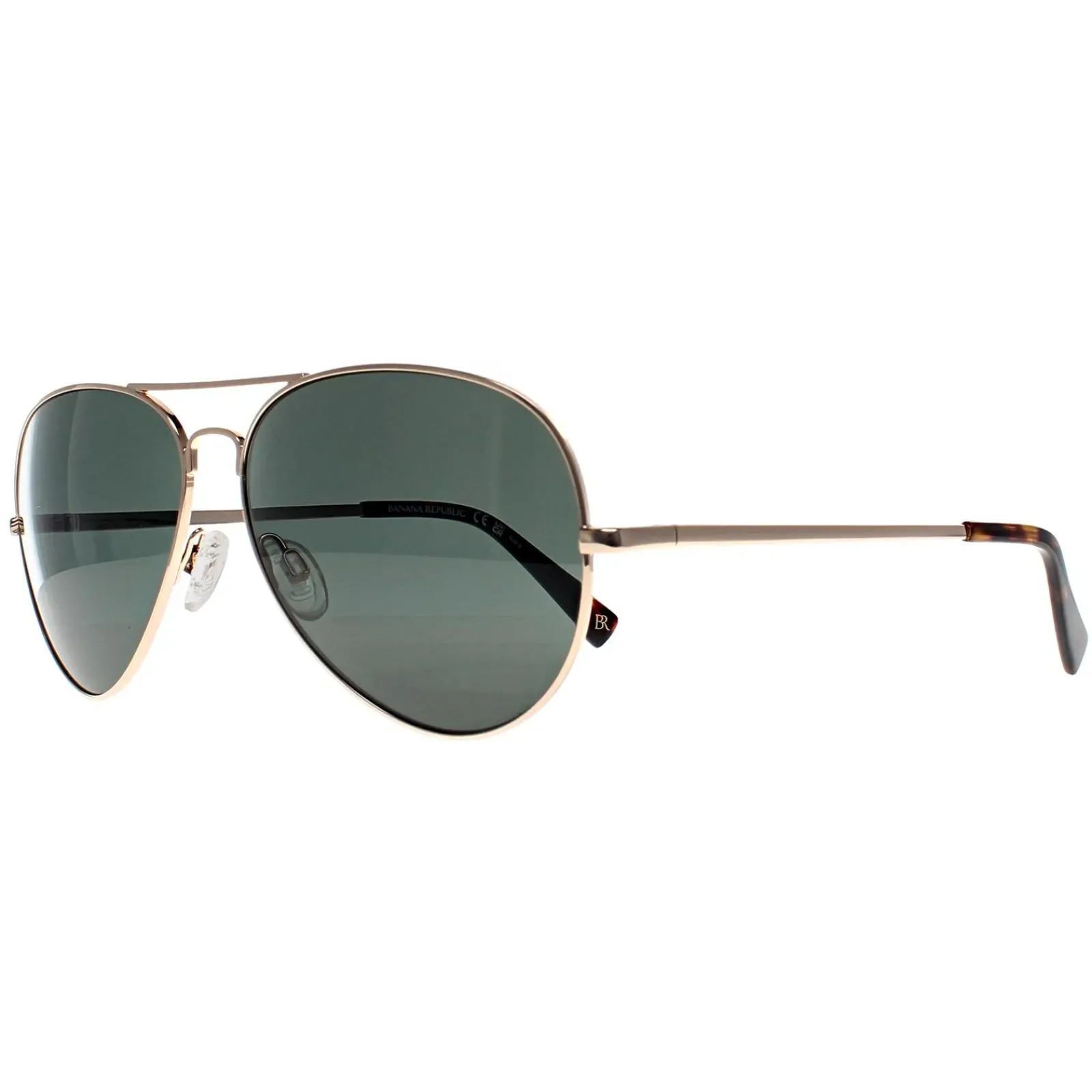 Banana Republic Aviator|Aviator^Sunglasses BR 4004/S 3YG QT Gold Green