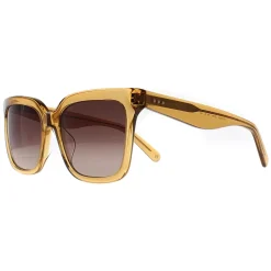 Banana Republic Square^Sunglasses BR 3006/S 2T3 HA Crystal Beige Brown Gradie