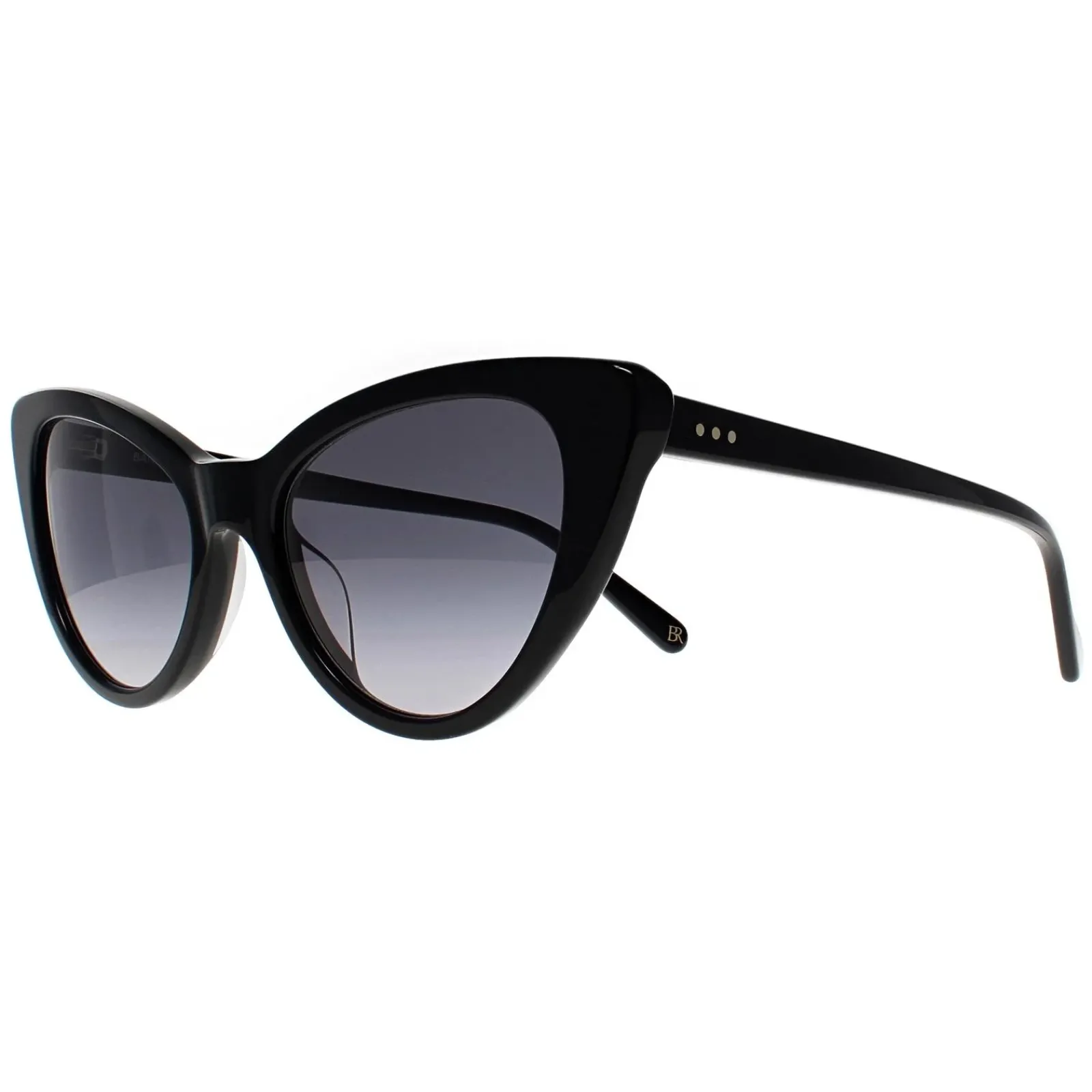 Banana Republic Cat-Eye^Sunglasses BR 3002/S 807 9O Black Dark Grey Gradient