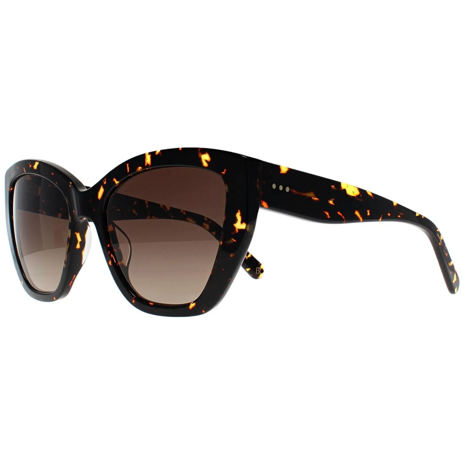 Banana Republic Square^Sunglasses BR 3007/S 086 HA Havana Brown Gradient