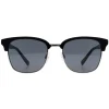 Banana Republic Round^Sunglasses BR 4001/S 284 IR Black Ruthenium Grey